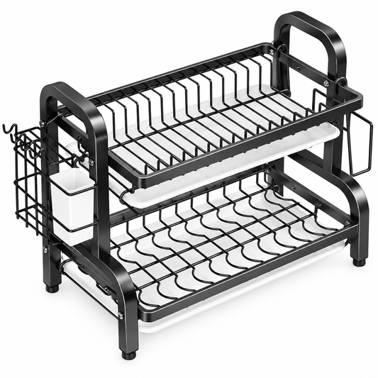 Two-Tier Dish Rack