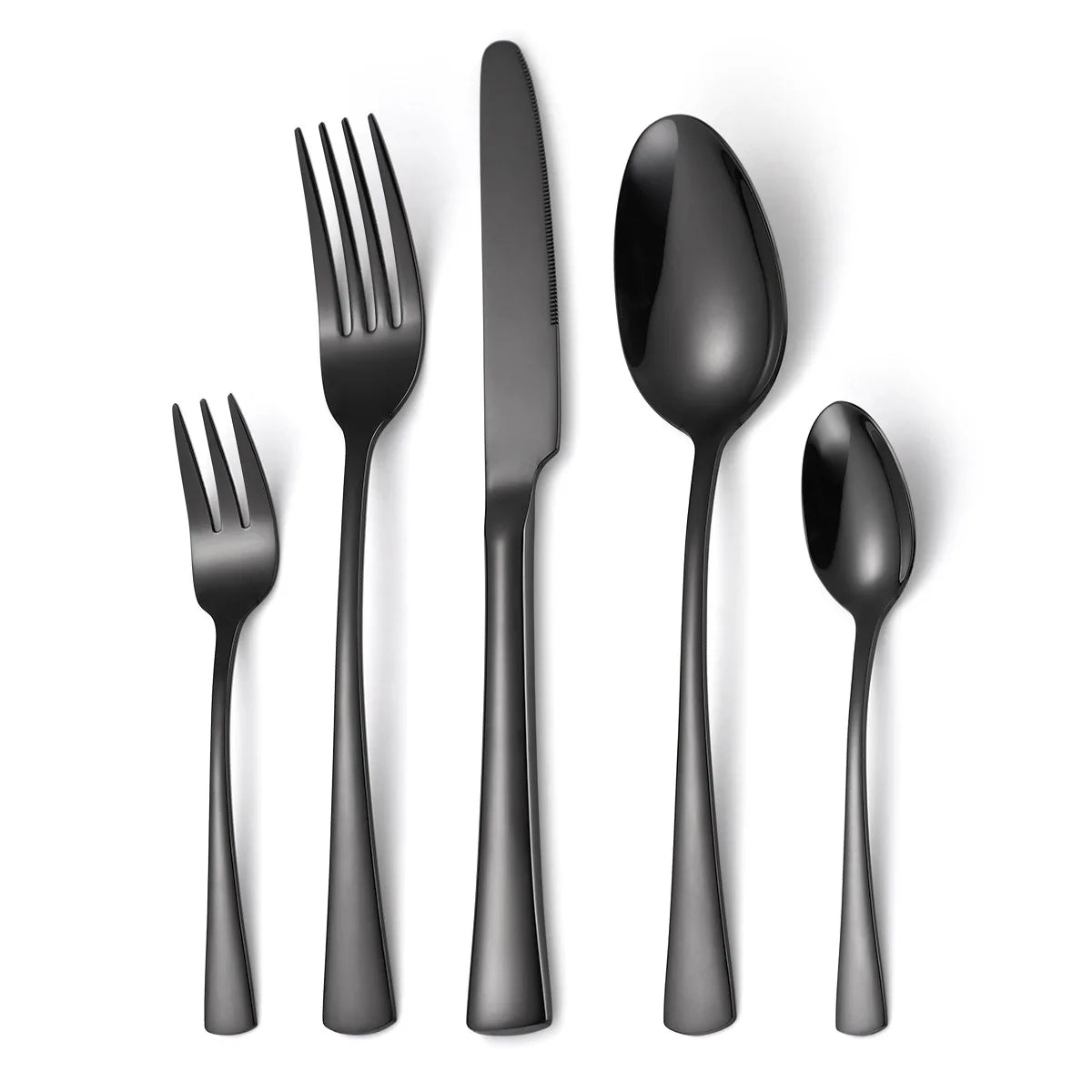 Noir 5-Piece Flatware Set