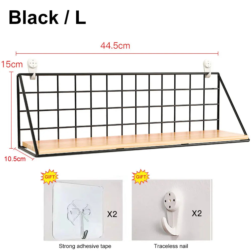 Wall-Mounted Spice Shelf