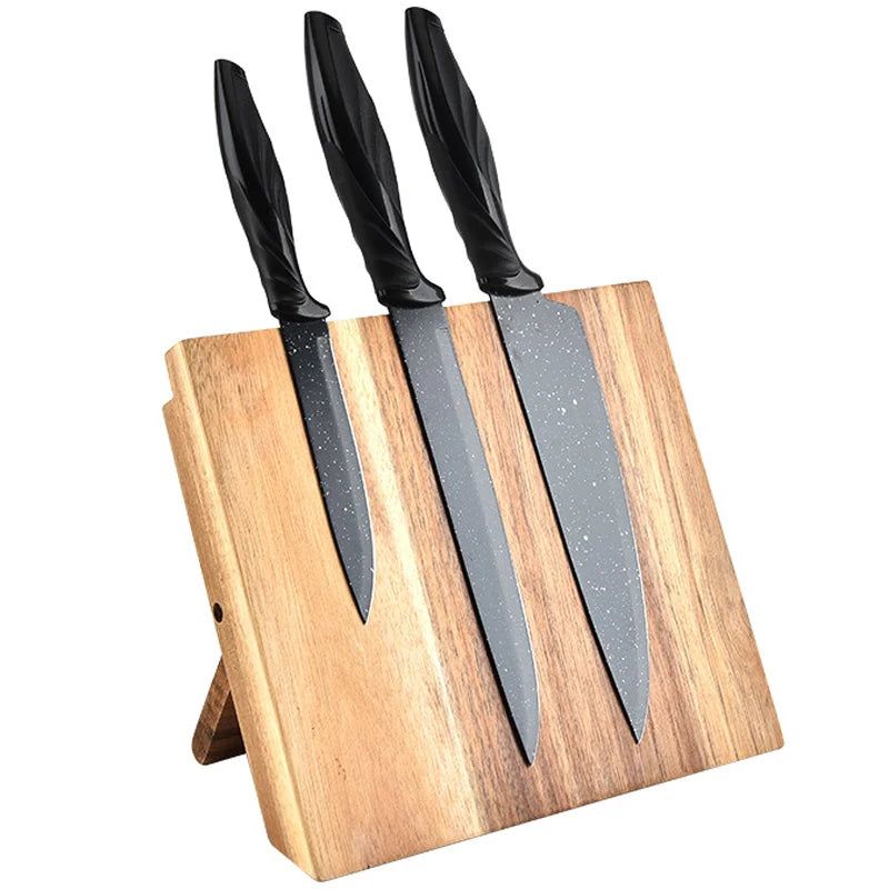 Acacia Magnetic Knife Stand