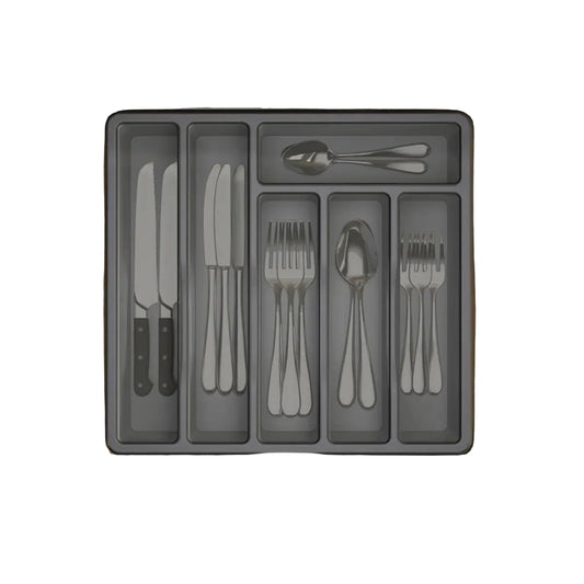 Covered Flatware Organizer