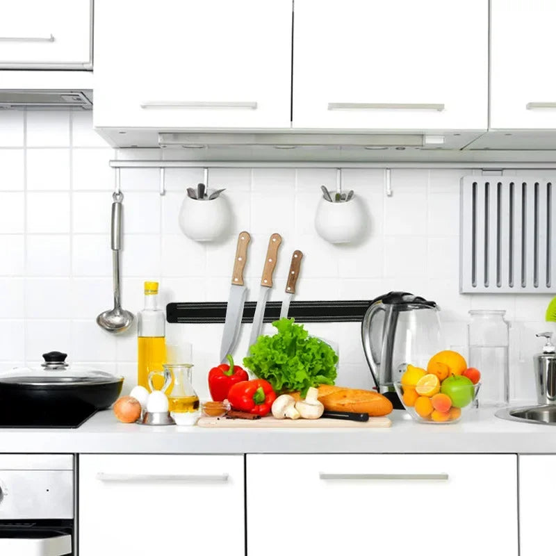 Steel Magnetic Knife Bar Set