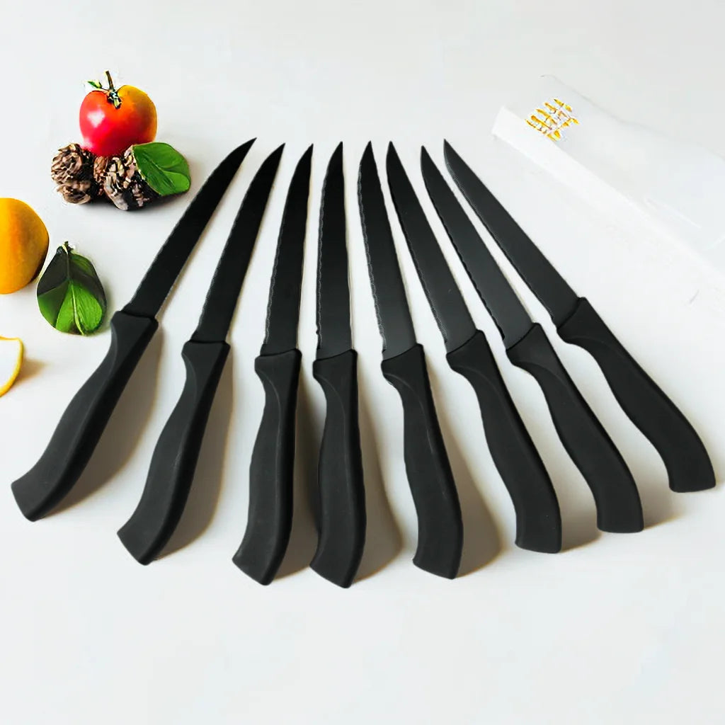 Onyx Steak Knife Set