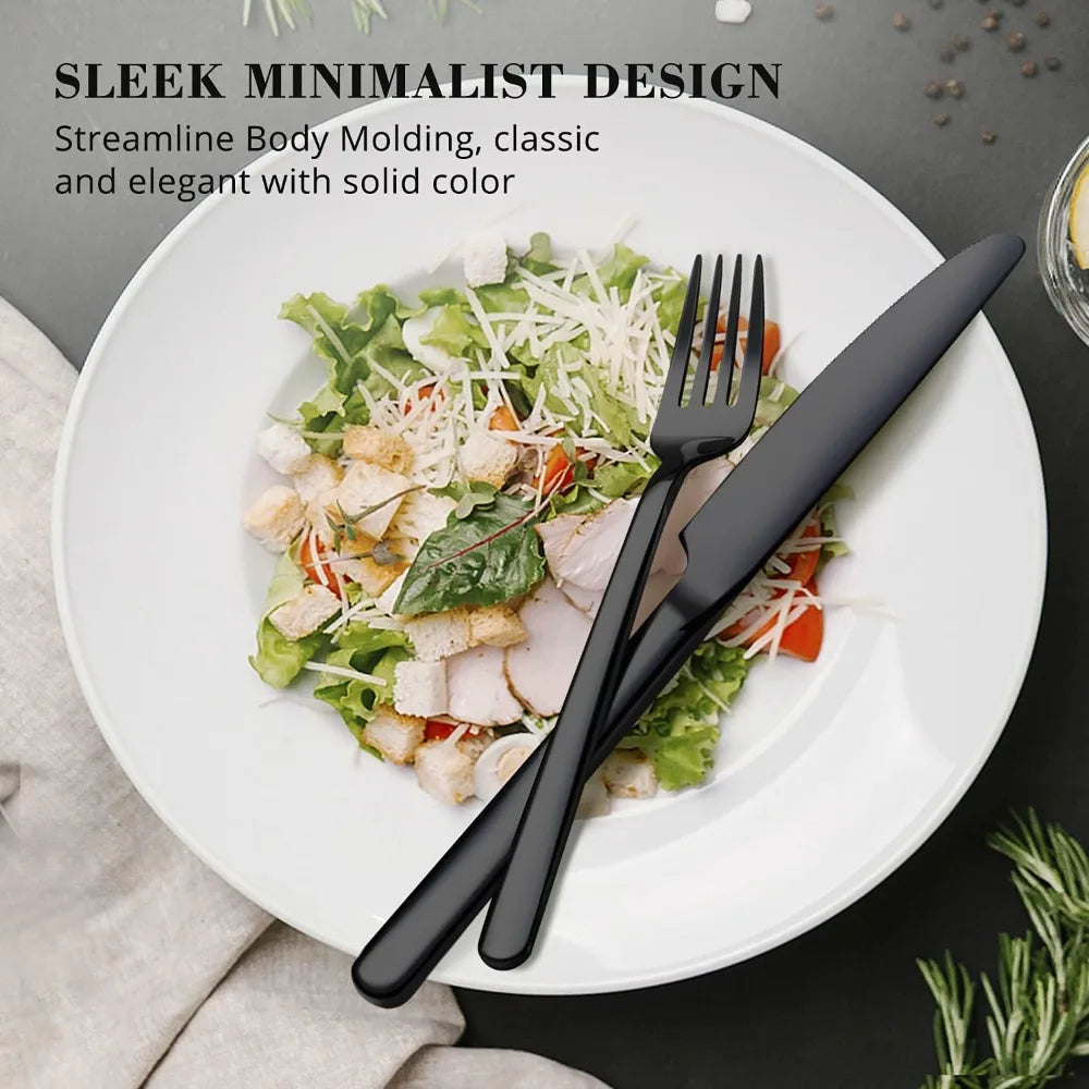 Noir 5-Piece Flatware Set