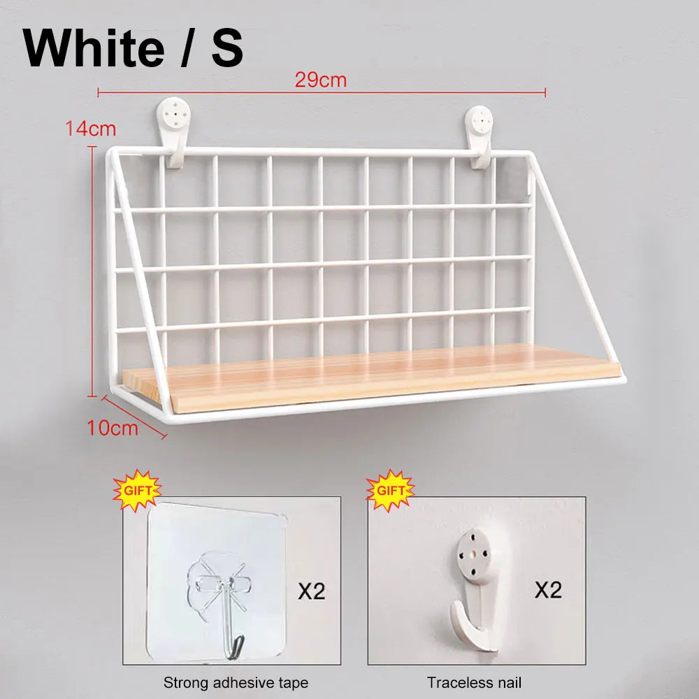 Wall-Mounted Spice Shelf