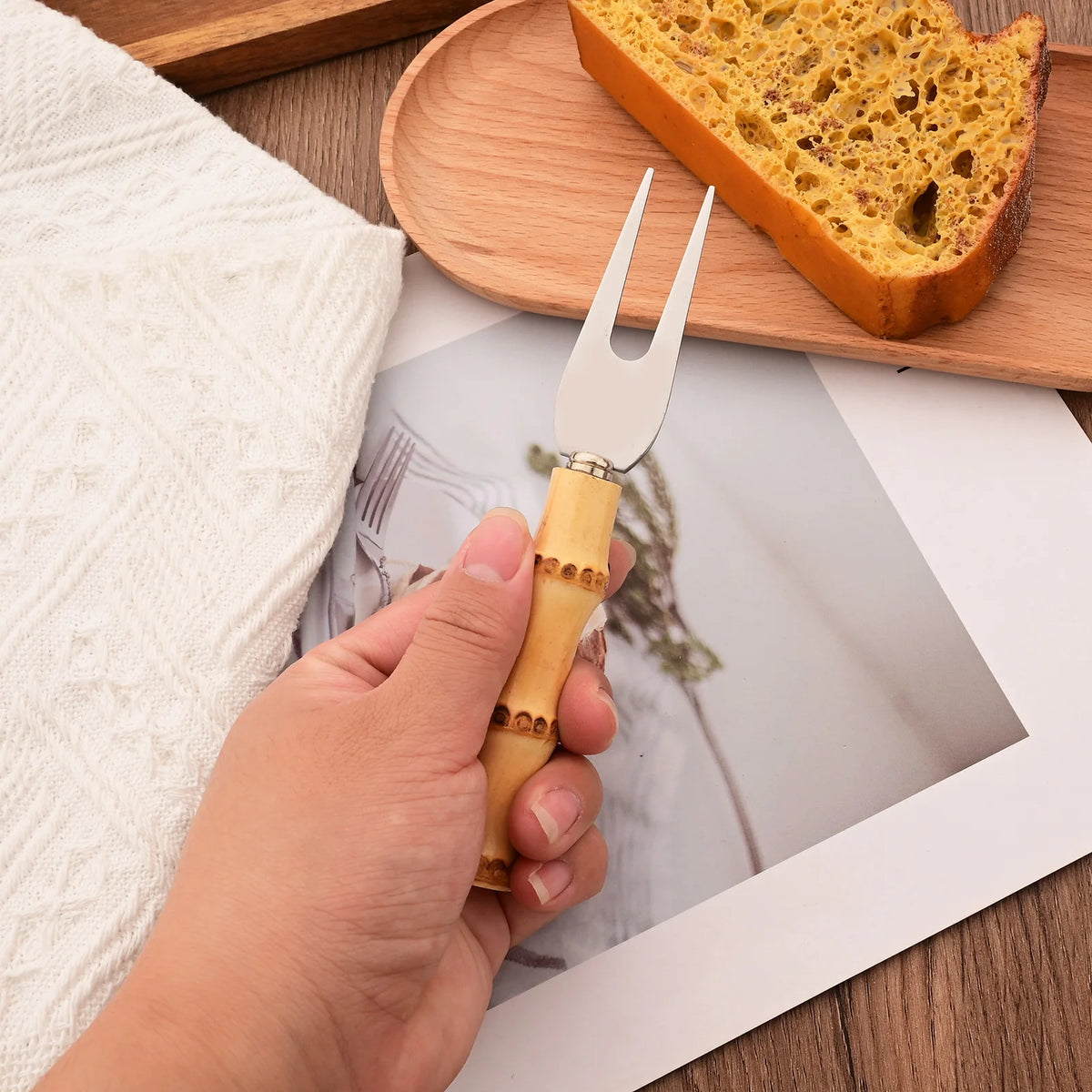 Bamboo Cheese Knife Set