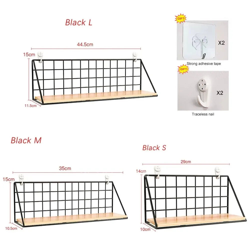 Wall-Mounted Spice Shelf
