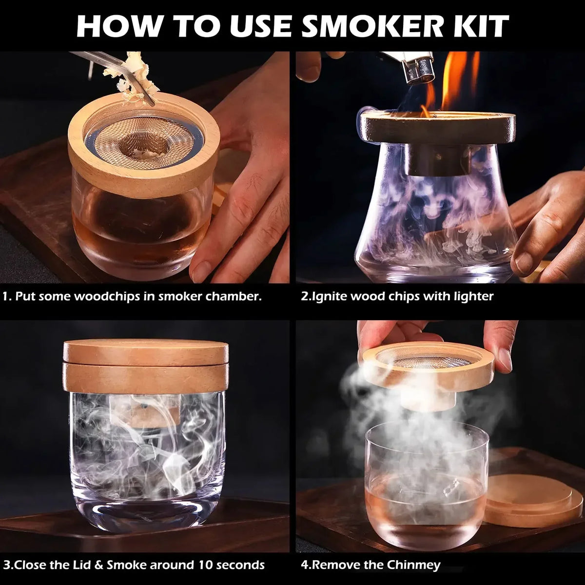 Ember Cocktail Smoker Set