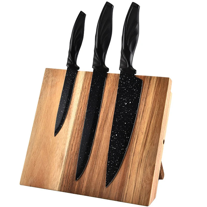 Acacia Magnetic Knife Stand