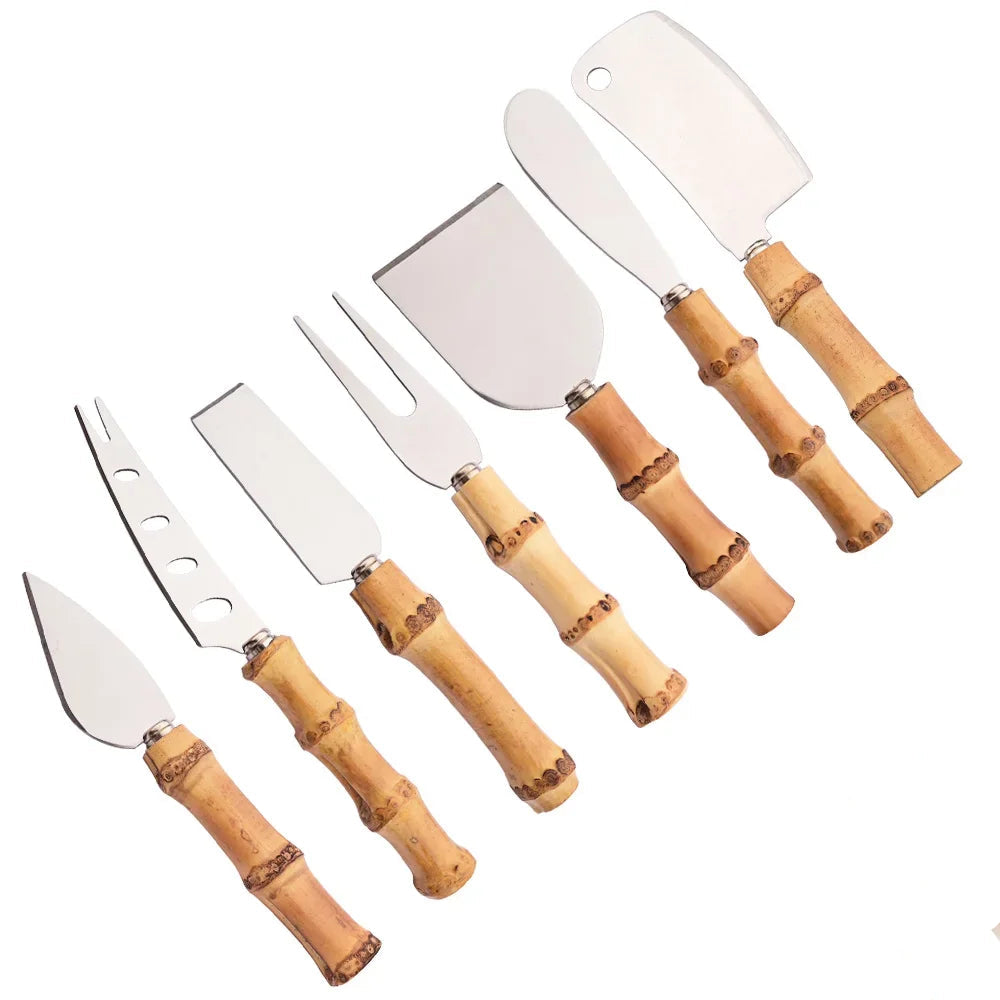 Bamboo Cheese Knife Set