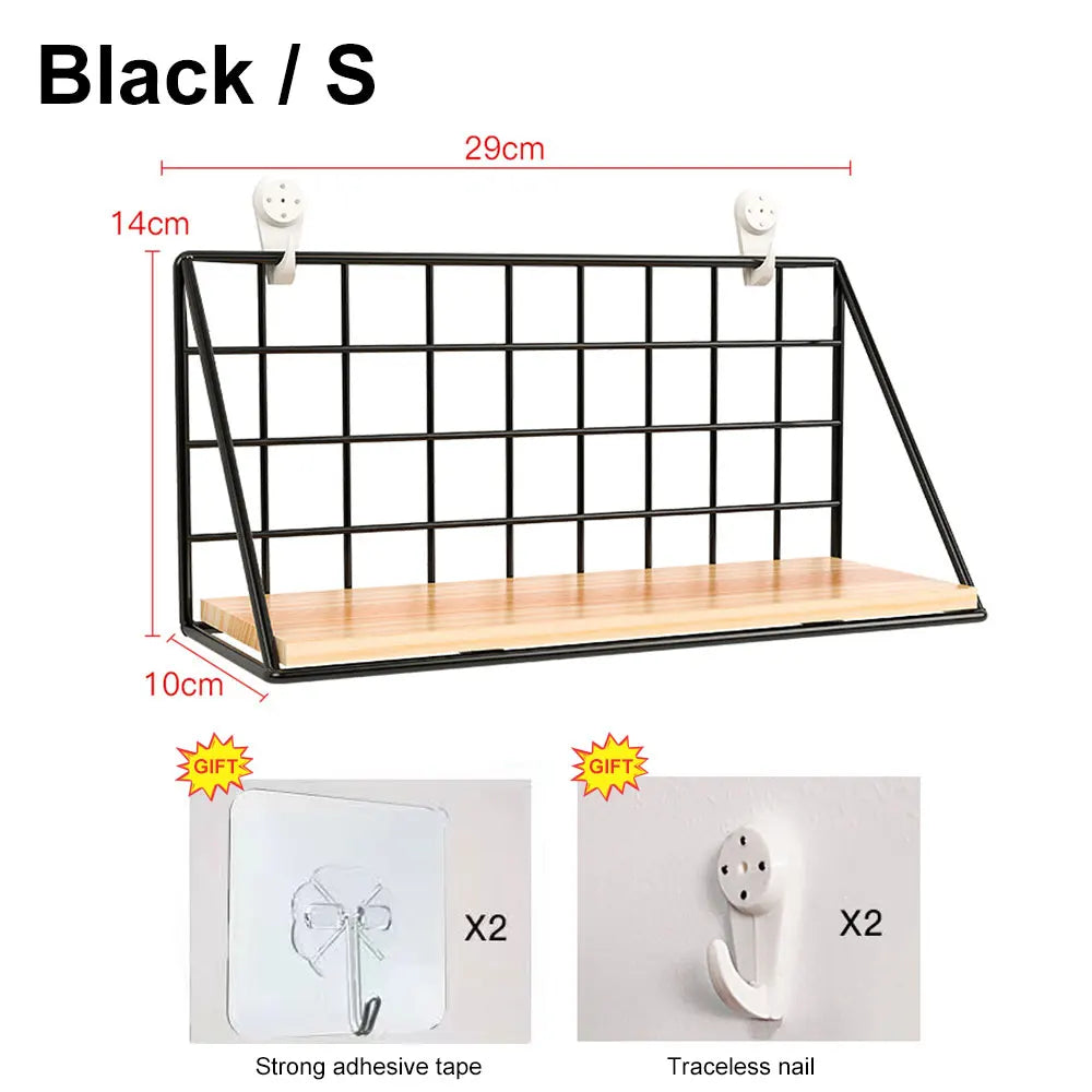 Wall-Mounted Spice Shelf