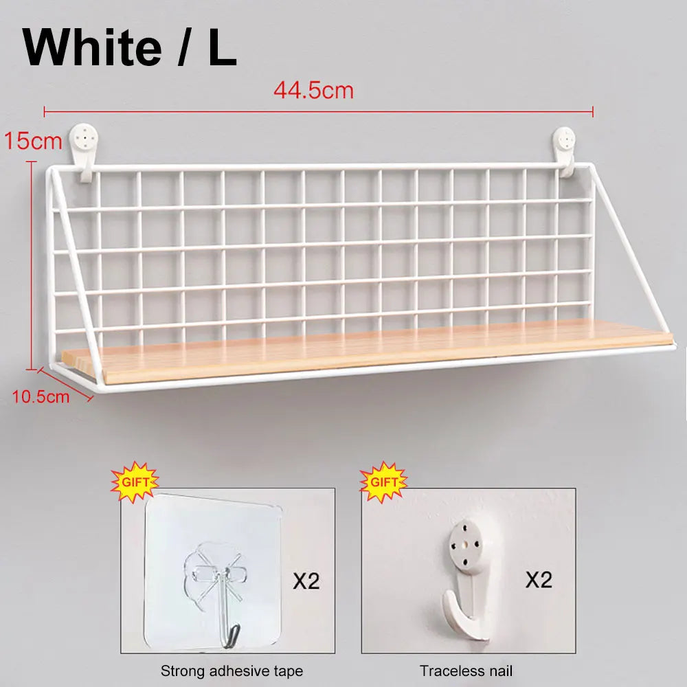 Wall-Mounted Spice Shelf
