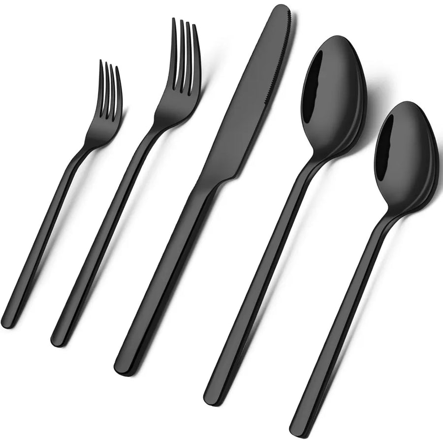 Noir 5-Piece Flatware Set