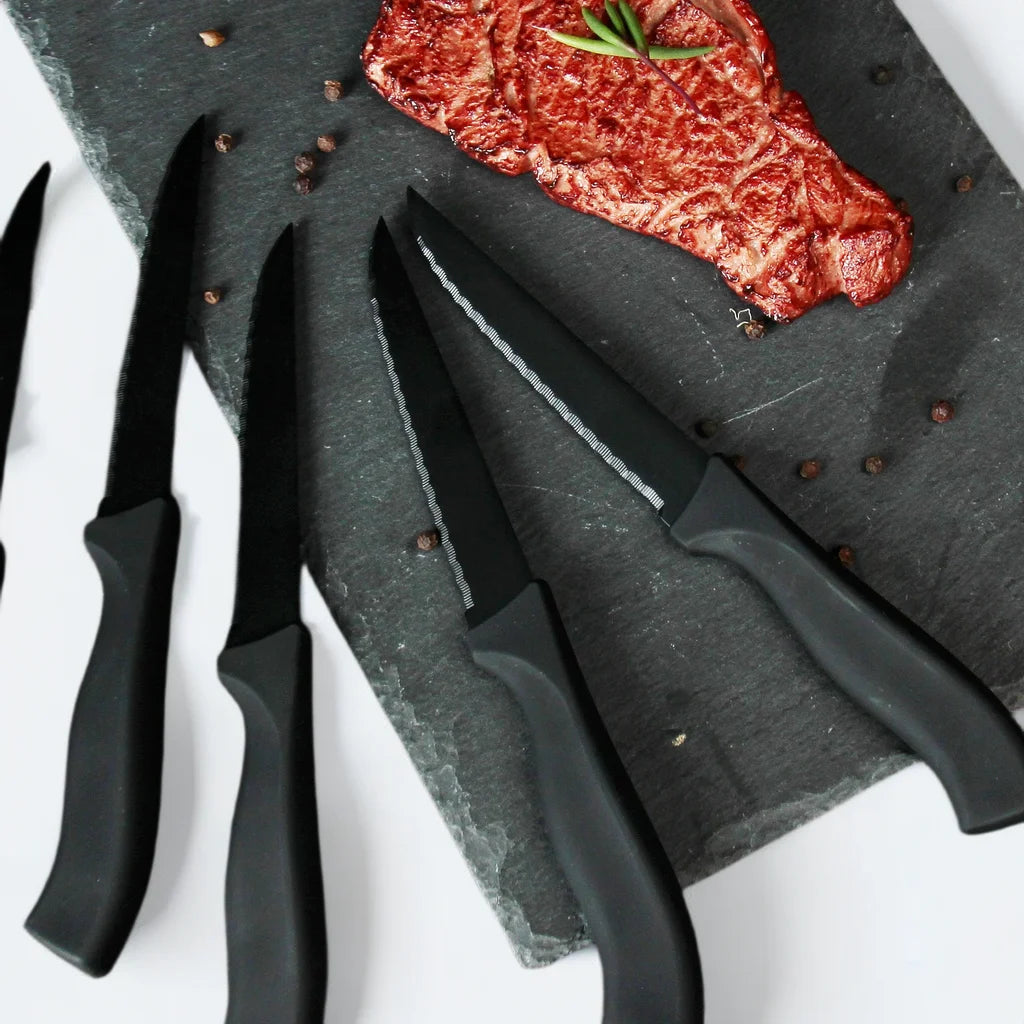 Onyx Steak Knife Set