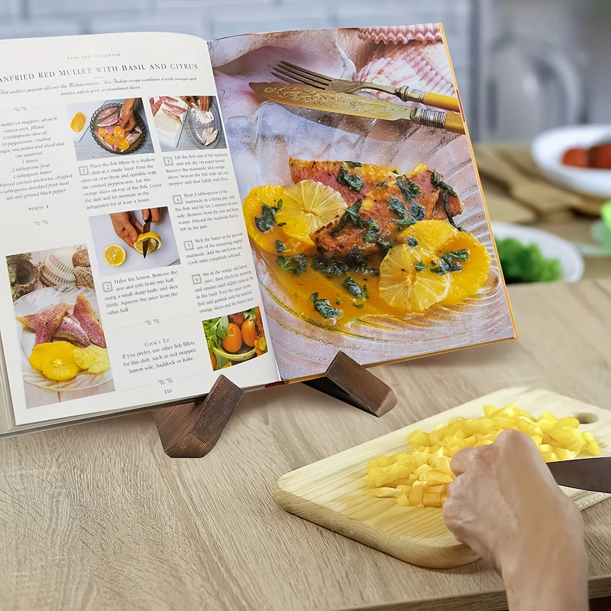 Hearth Cookbook Stand