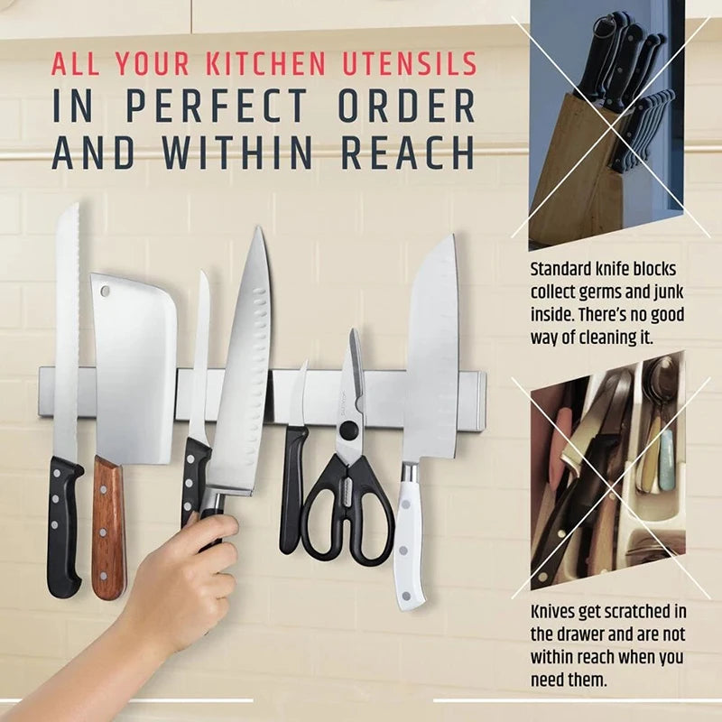 Magnetic Knife Rail